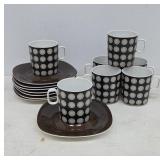 Block Langenthal Transition Cups and Saucers