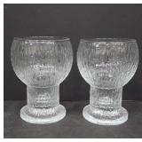 Iittala of Finland Kekkerit Pattern Glassware