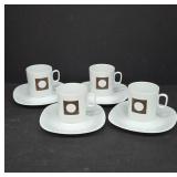 Block Langenthal Circle Mugs With Saucers