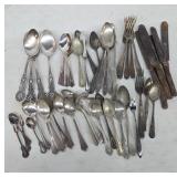 Silver Plated Flatware Assortment