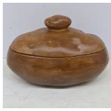 Ceramic Potato-Shaped Covered Dish