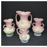 Hull Art Pottery Vase and Pitcher Set