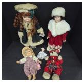 Dolls, Various Materials