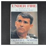 Under Fire Signed Hardcover by Oliver North