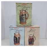 Budweiser Discover America Series Steins