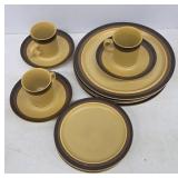 Arrowstone Japan Zuni Maize Plates and Mugs