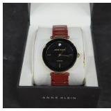 Anne Klein Red Bracelet Watch