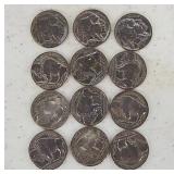 Buffalo Nickels Featuring Indian Head Design