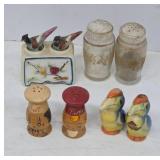 Ceramic and Glass Salt Shakers