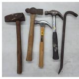 Hammers and Crowbar