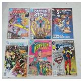DC Comic Books Featuring Superman and Others