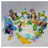 Plastic Dinosaur and Animal Figurines