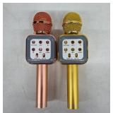 Gold and Rose Gold Wireless Microphones