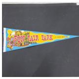 60's Chain of Rocks Amusement Park Pennant