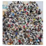 Vintage Buttons and Sewing Supplies