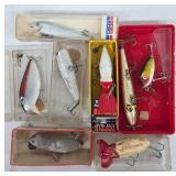 Fishing Lures with Boxes