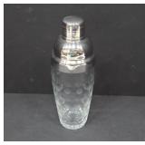 Glass and Metal Cocktail Shaker