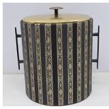 West Bend Brass-Lidded Ice Bucket