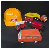 Tonka Metal and Plastic Toy Vehicles Set