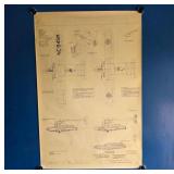 US Navy Sikorsky PS-2 Airplane Blueprint
