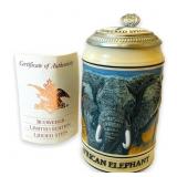 Budweiser African Elephant Stein