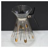 Astor Glass Coffee Carafe with Black Handle
