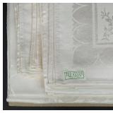 Light Pink Oval Tablecloth and Napkins