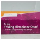 Tri-Leg Folding Microphone Stand