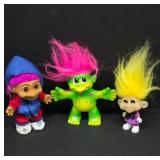 Troll Dolls with Hair