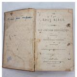 1847 Leather Bound Holy Bible