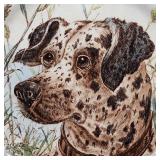 Cauldon England Dalmatian Ceramic Plate