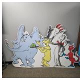 Dr. Seuss Characters Large Cardboard Standee