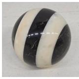 4´´ Diameter Marble Ball with Striped Design