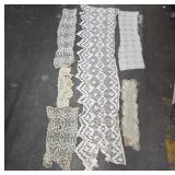 Crochet Lace Dresser Scarves