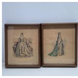 Framed 19th-Century European Royal Prints