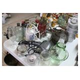 Lot of Jars,Decor,etc