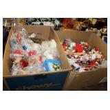 2 Boxes of Christmas Decorations