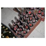 Wooden Crate of Al Coca Cola Bottles