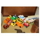 Lot of Toy Vehicles