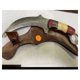 Damascus knife