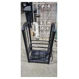 METAL FIREWOOD HOLDER