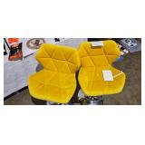 YELLOW BARSTOOLS