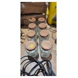 GLASS JARS WITH LIDS