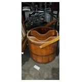WOODEN BUCKET