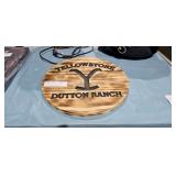 YELLOWSTONE RANCH SIGN