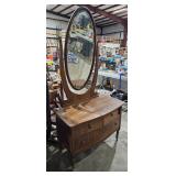 DRESSER WITH MIRROR
