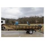BOAT AND TRAILER