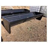 METAL FEED TROUGH 90” BUNK FEEDER