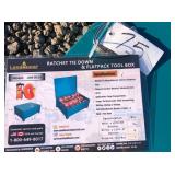 (24) RATCHET STRAPS & BOX