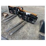 48” HYDRAULIC SKID STEER PALLET FORKS 48” HYDRAULIC SKID STEER PALLET FORKS